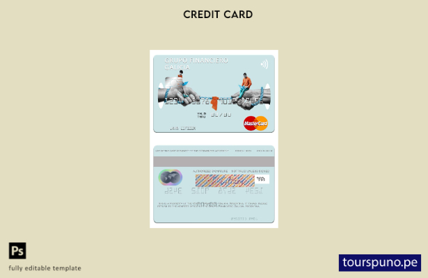 lista para imprimir plantilla mastercard Argentina Grupo Financiero Galicia